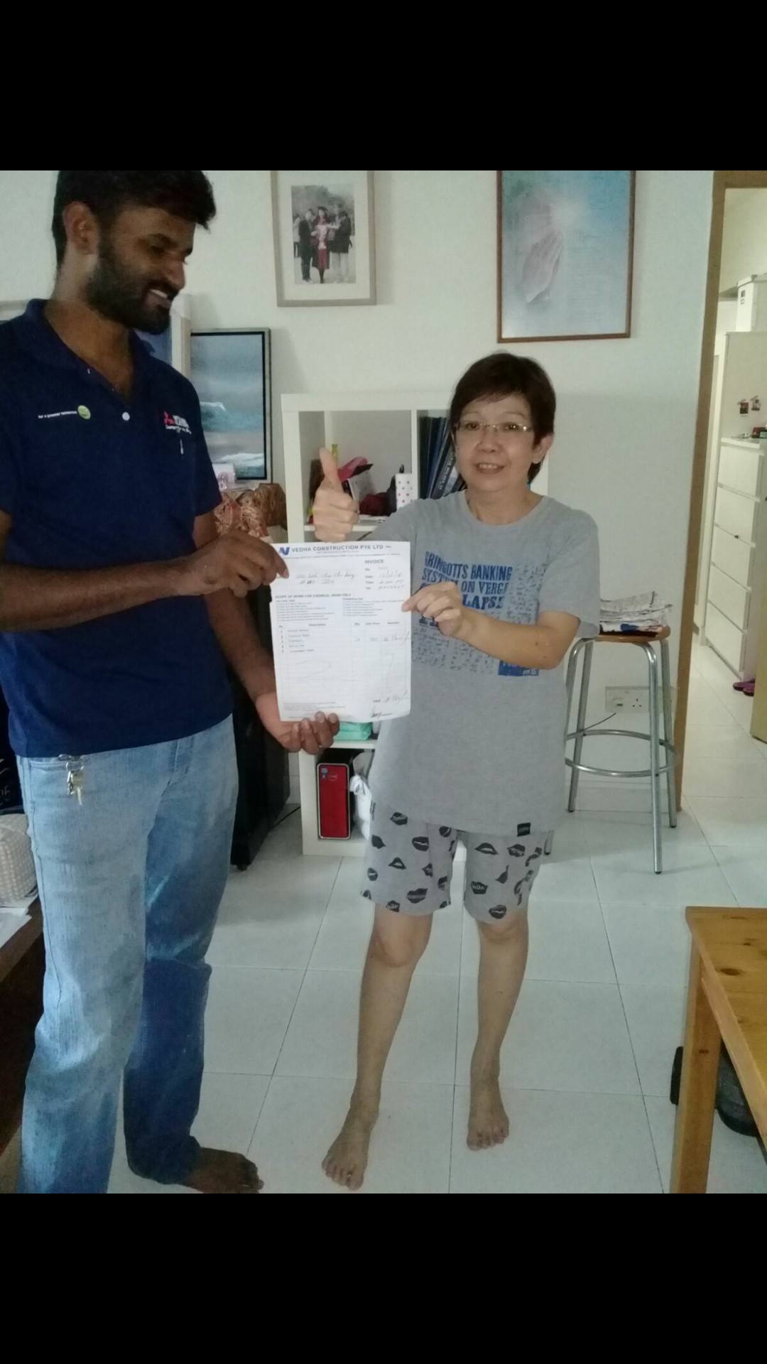 VD Aircon Service - Happy Customer