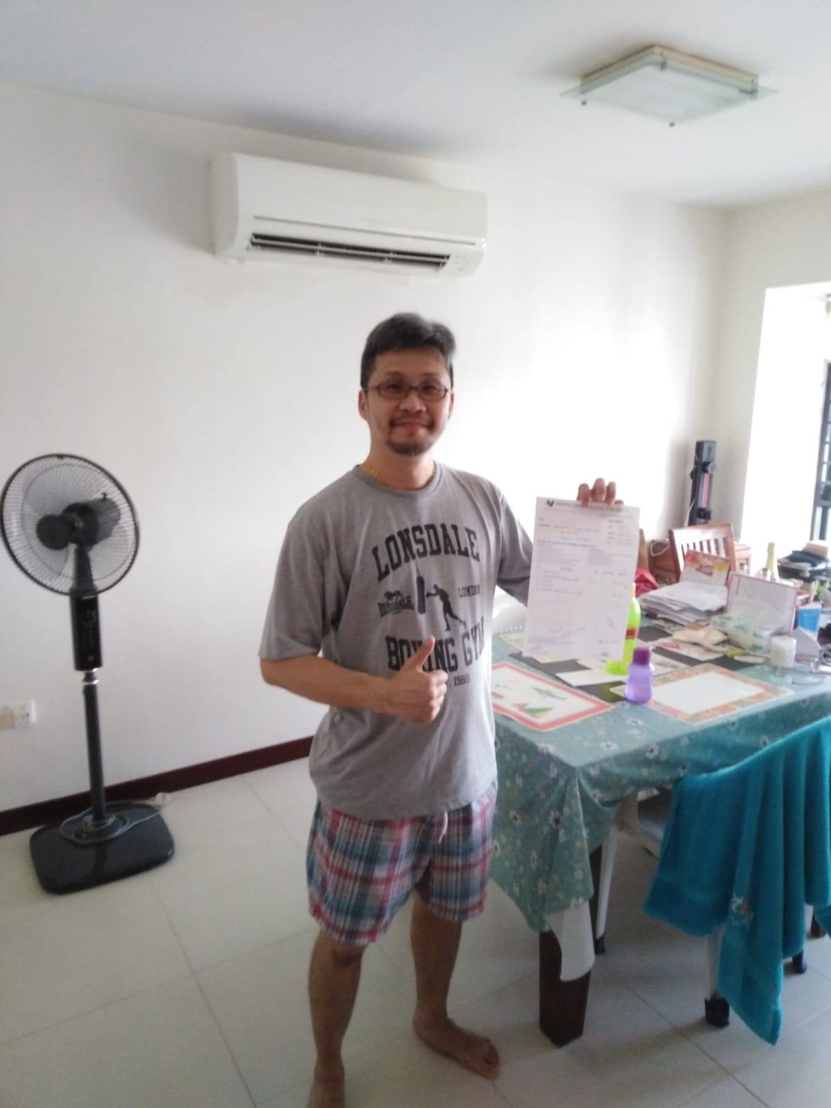 VD Aircon Service - Happy Customer