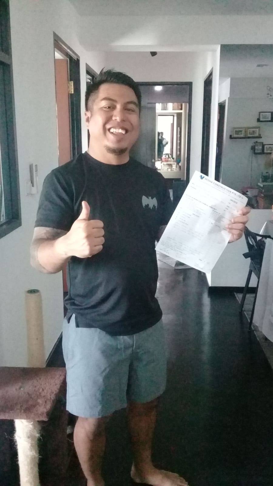 VD Aircon Service - Happy Customer