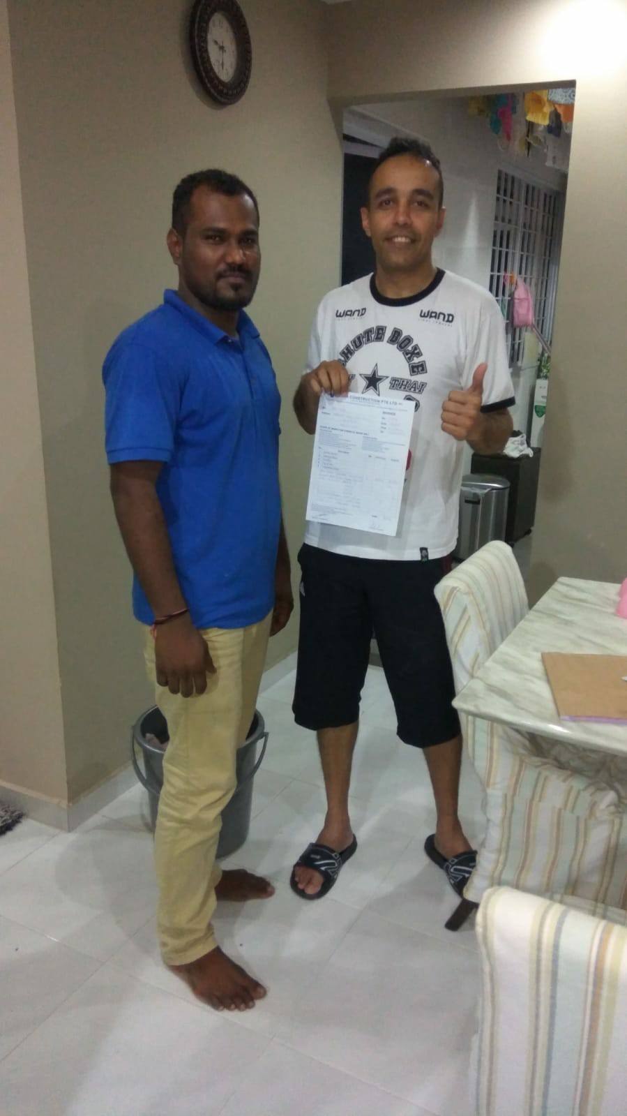 VD Aircon Service - Happy Customer