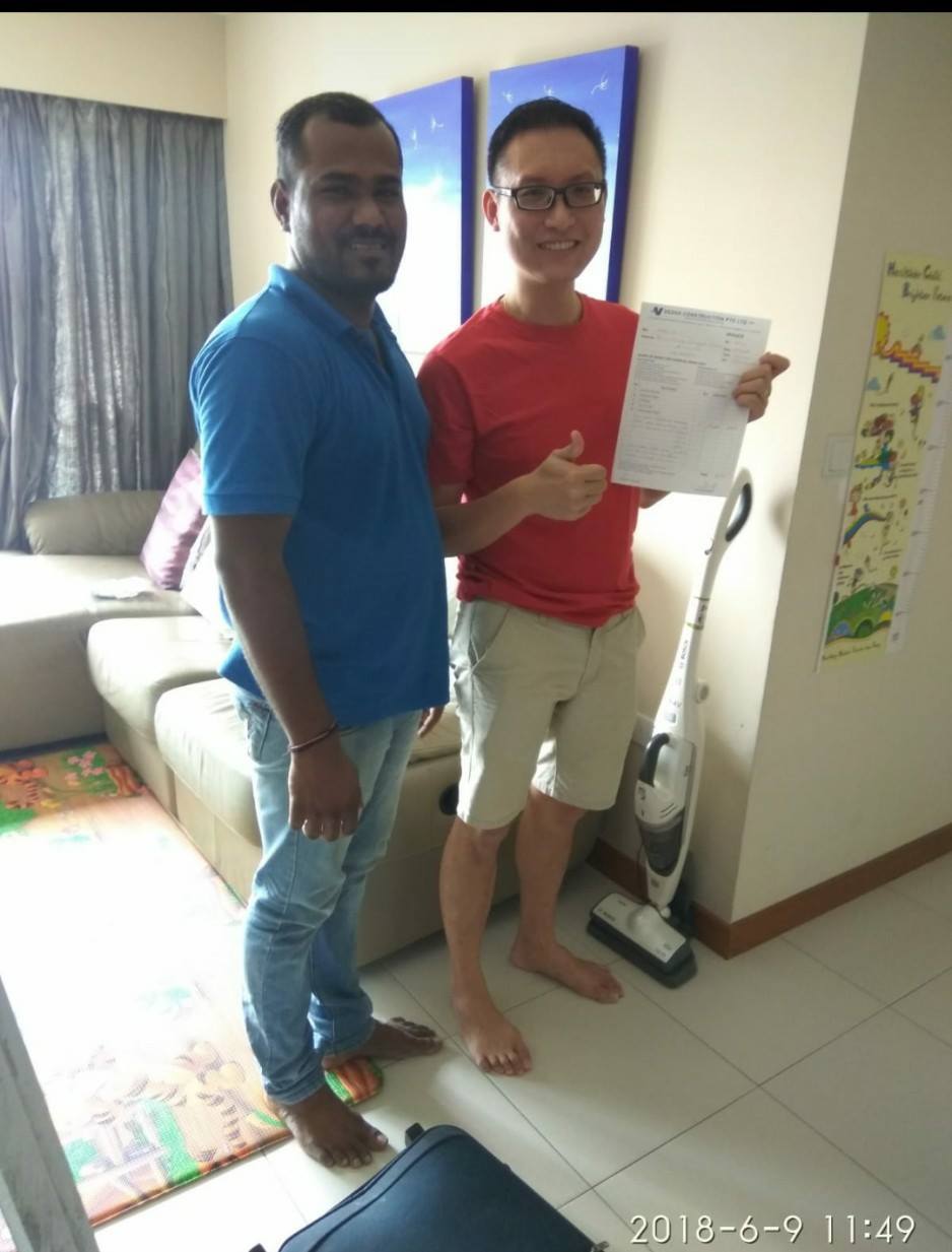 VD Aircon Service - Happy Customer