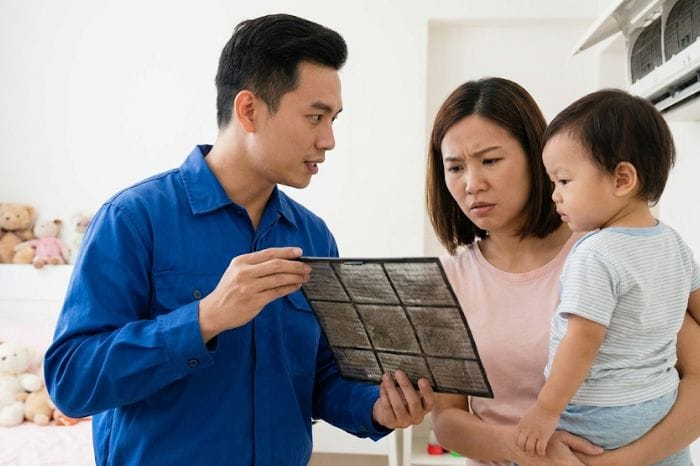 Aircon Cleaning for Allergies & Asthma