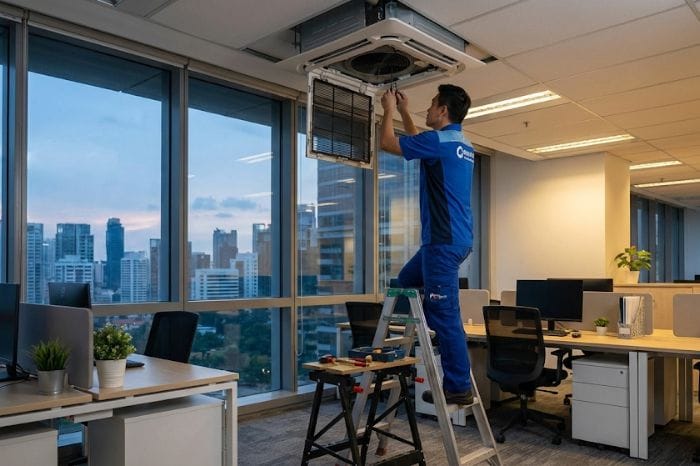 Commercial Aircon Cleaning