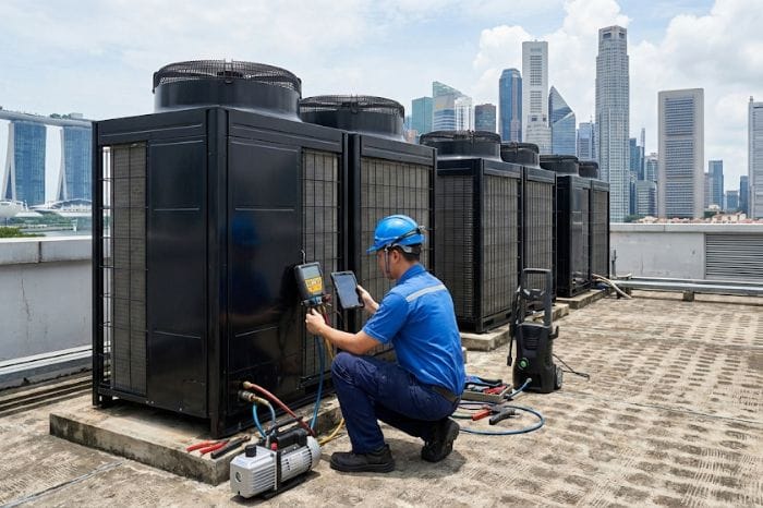 VRVVRF Commercial System Cleaning