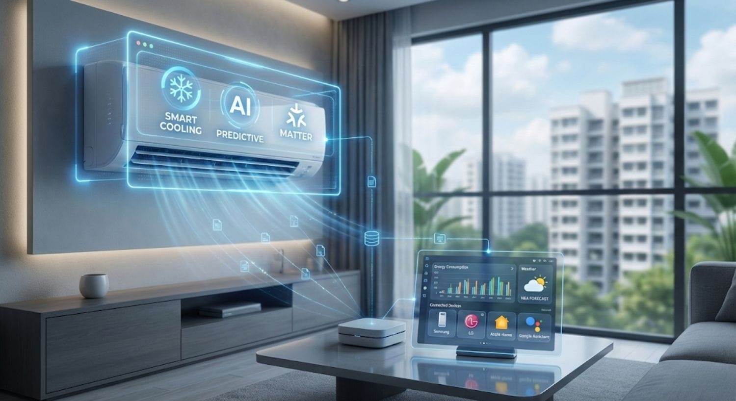 Matter Protocol AI Cooling Integration for Singapore Homes