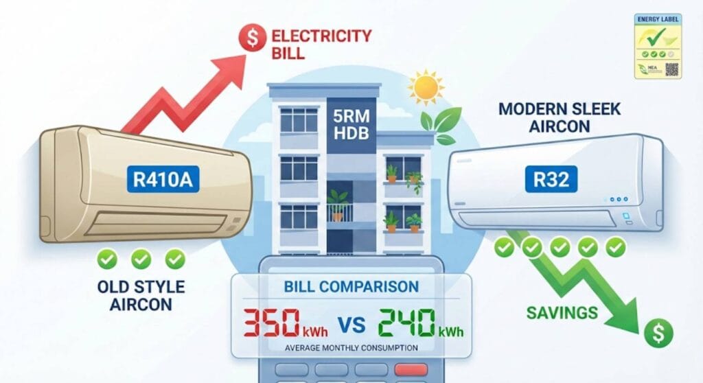 NEA 2026 Energy Labels Explained for Singapore Homeowners