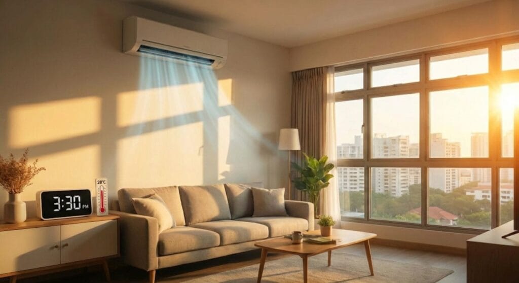 West-Facing HDBCondo The Afternoon Heat Survival Guide for Your Aircon